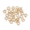 Spring Buckle 6mm7mm9mm Copper Necklace Round Slingshot Jewelry Accessories Manufacturer