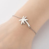 Amazon Tropical Palm Tree Bracelet Fashion Charm Women's Beach Coconut Plant Pendant