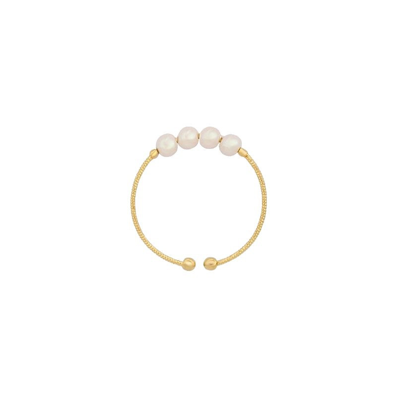 So Cute ~ Ring Set Light Luxury Niche Exquisite Love-shaped Index Finger Korean Ins