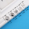 Diy Alloy Jewelry Accessories Tibetan Silver Retro Ethnic Style Pendant Bracelet Necklace
