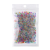 High Quality 2/3/4mm Transparent Paint Solid Color Rice Beads Handmade Diy Necklace