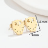 European and American Forest Owl Animal Earrings Ins Female Personality Stainless Steel