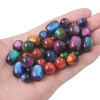 Resin Flowing Starry Sky Halo-dyed Round Beads Multi-color Loose Diy Handmade Beading