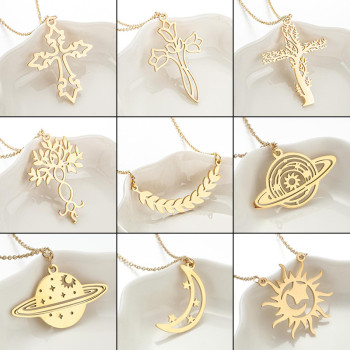 Sweater Chain Women's Long Versatile Simple Autumn and Winter Personalized Pendant Korean