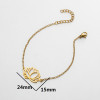 2025 New Geometric Simple Love Shape Star Pendant Bracelet Stainless Steel Tree of Life