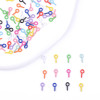 Diy Paint Colored Horn Nails Metal Spray Candy Color Sheep Eye Screws 50/pack Handmade