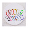 Diy Jewelry Accessories Colorful Bead Chain Hanging Paint Wave Guka Small Disc Key
