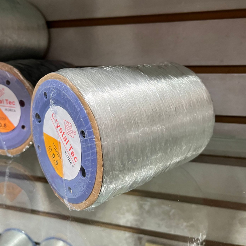 Large Roll of Elastic Crystal Thread, Transparent Bead Accessories, Handmade Diy