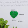 Handmade Diy Accessories Alloy Spray-painted Color Love Pendant Necklace Bracelet