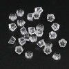 Ear Plugs Plum Blossom Octagonal Earplugs Cylindrical Plastic Transparent Earrings