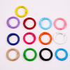 23mm Color Painted Spring Ring Key Chain Mobile Phone Jewelry Accessories Open Buckle