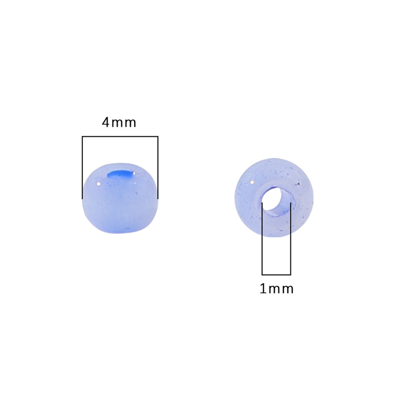 High Quality Cat's Eye Jade Ice Seed Glass Magic Rice Beads Handmade Diy Necklace