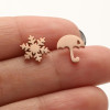 Amazon's New Earrings for Girls, Cute Spring and Summer Butterfly Wings, Love Pattern