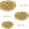 Copper Diamond Ring Electroplating Bracelet Necklace Spacer Beads Material Wheel