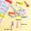 Diy Hair Clip Accessories That Do Not Hurt Your Ribbed Half-wrapped Children's Cloth