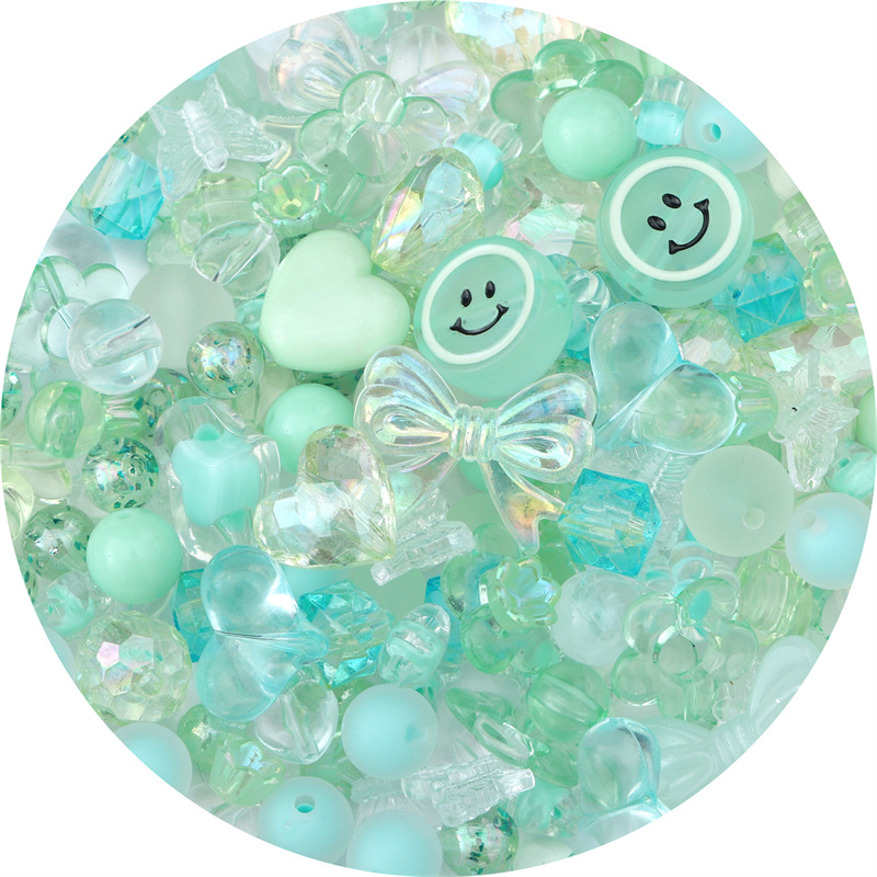 Retro Baroque Acrylic Blind Box Handmade Diy Loose Beads Bracelet Beaded Pendant Jewelry