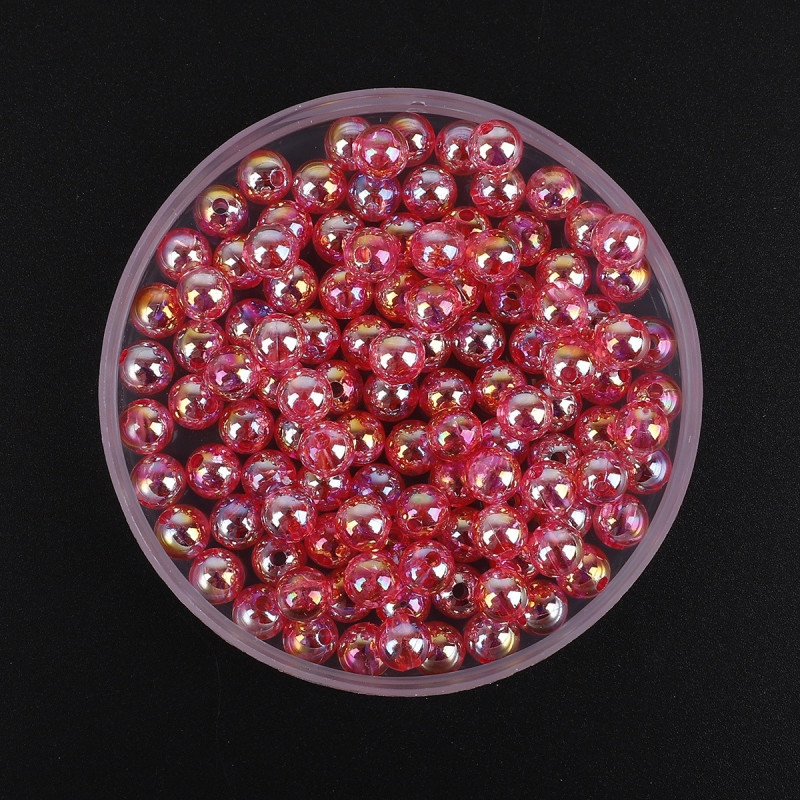 Acrylic Colorful Balls Handmade Diy Earring Materials Homemade Earrings Bracelet Beads