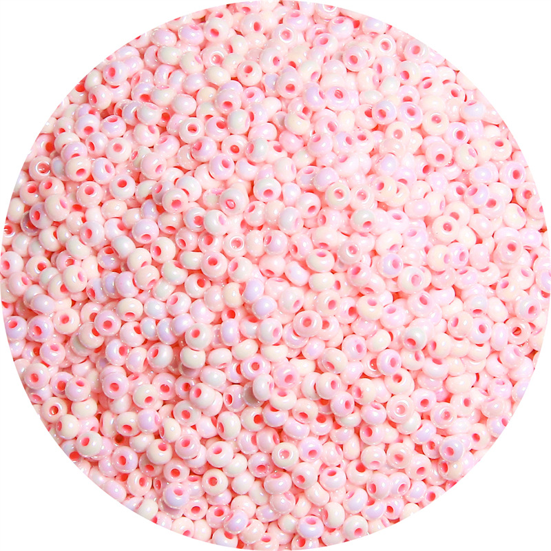 High Quality 2/3/4mm Solid Color Colorful Porcelain Beads Rice Handmade Diy Bracelet