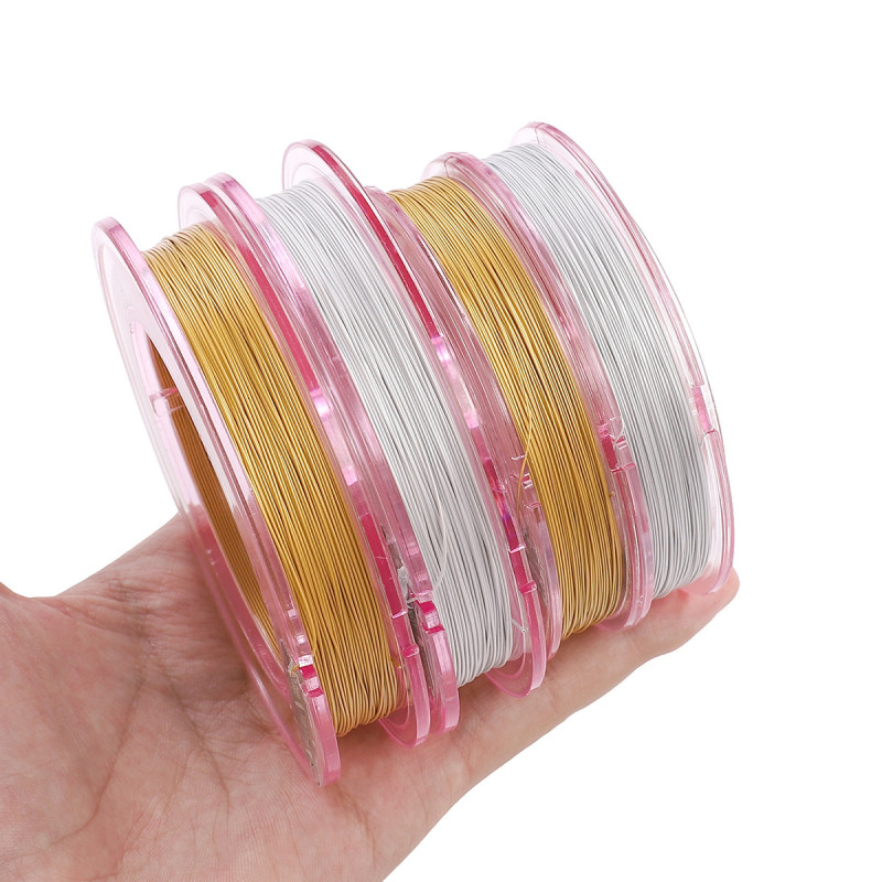 Japan Imported Steel Wire Soft Pearl Necklace Bracelet Earrings Beading Handmade Diy