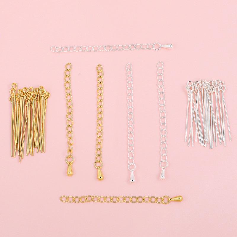 14k Gold-filled Color-protected Single-turn Lobster Clasp Closing Buckle Extension Chain