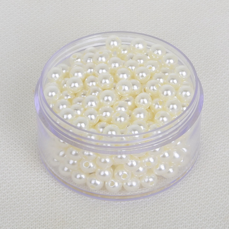 Abs High-gloss Imitation Pearls Handmade Diy Material Accessories Making Necklace Jewelry