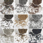 Hot Selling Metallic Glass Rice Beads Bead Accessories Handmade Diy Homemade Bracelet