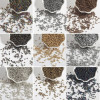 Hot Selling Metallic Glass Rice Beads Bead Accessories Handmade Diy Homemade Bracelet