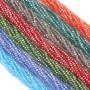 3mm Colored Glass Crystal Wheel Beads Handmade Diy Beaded Bracelet Necklace Material
