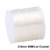 Round Crystal Elastic Cord Jewelry Rubber Band Material Garnet Bracelet Diy Accessories