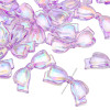 Acrylic Transparent Colorful Through Hole Bow Accessories Diy Handmade Bracelet Necklace