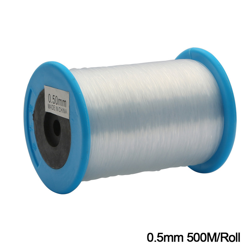Hot Selling Large Rolls of Transparent Crystal Non-elastic Fishing Line Handmade Diy