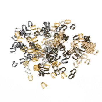 100pcs/wrapped Iron U-shaped Tail Buckle Opening Positioning Handmade Diy Bracelet