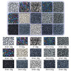15 Grid Glass Rice Beads Tube Bead Material Package Handmade Diy Bracelet Necklace