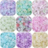 Acrylic Gradient Two-color Campanula Flower Morning Beads Handmade Diy Necklace Jewelry