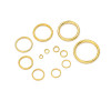3-20mm Single Circle Open Beaded Jewelry Diy Handmade Earrings Hair Accessories Hairpin