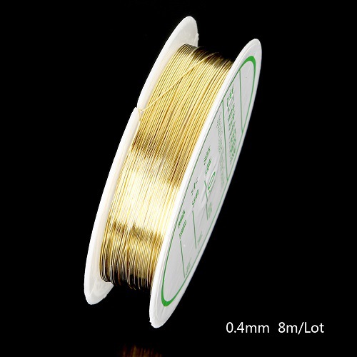 Direct Selling Diy Jewelry Accessories Copper Wire Leads for Hairpins Metal Materials