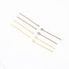 9-character Needle T Handmade Diy Earrings Material Package for Making Necklace Beaded