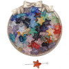 10 Pieces of Glass Seaside Starfish Diy Handmade Straight Hole Beaded Bracelet Necklace