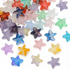 10 Pieces of Glass Seaside Starfish Diy Handmade Straight Hole Beaded Bracelet Necklace