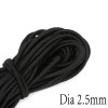 Elastic Rope Durable Round Color Rubber Band Purple High Elasticity Strong Blue Diy