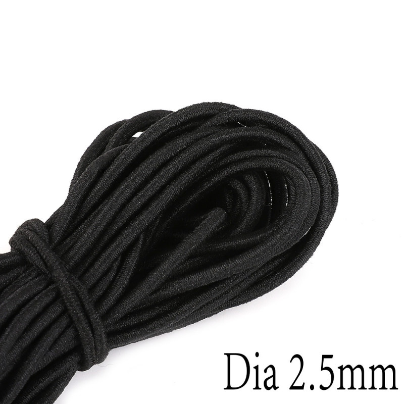 Elastic Rope Durable Round Color Rubber Band Purple High Elasticity Strong Blue Diy