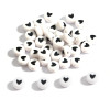 4*7mm Acrylic English Alphabet Flat Beads Diy Children Early Education Beaded Jewelry