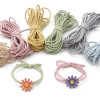 5 Meters Price Handmade Diy Hair Rope Rubber Band Beaded Nylon Wave Elastic Line