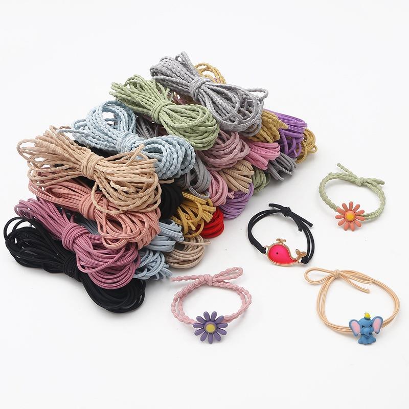 5 Meters Price Handmade Diy Hair Rope Rubber Band Beaded Nylon Wave Elastic Line