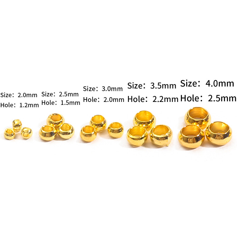 Diy Jewelry Accessories Copper Fixed Positioning Beads Buckle Partition Broken Tube
