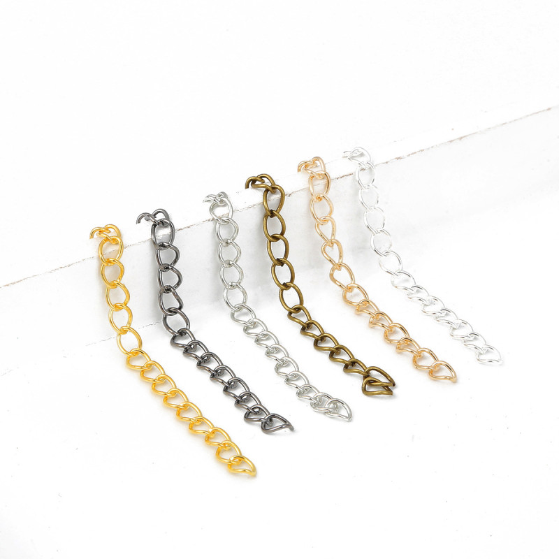 Necklace Bracelet Earrings Extension Chain Tail Adjustment Jewelry Diy Accessories
