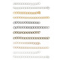 Necklace Bracelet Earrings Extension Chain Tail Adjustment Jewelry Diy Accessories