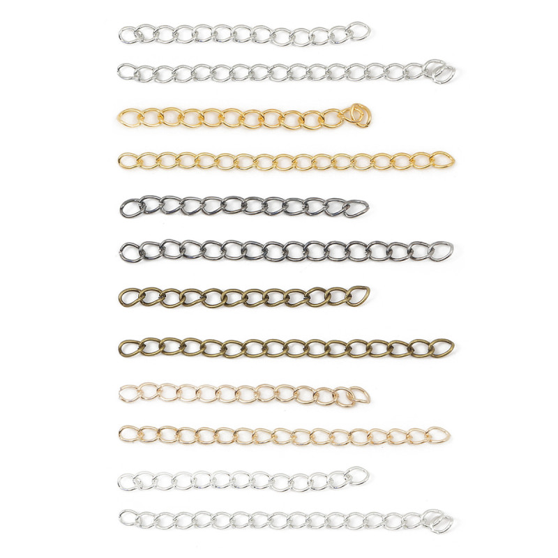Necklace Bracelet Earrings Extension Chain Tail Adjustment Jewelry Diy Accessories