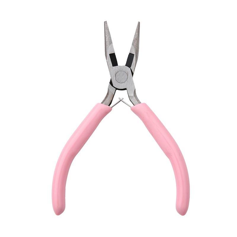Handmade Diy Pliers Pink Needle Nose Jewelry Multifunctional Round Mini Winding Beading