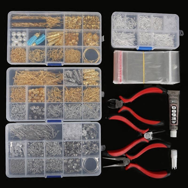 Amazon Hot Selling Diy Handmade Earrings Ear Hooks Jewelry Accessories Material Package